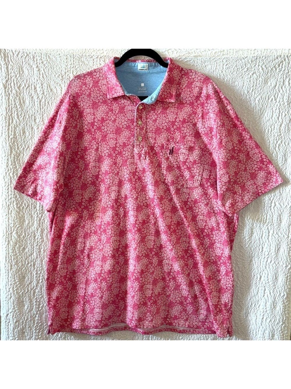 Johnnie-O Hangin' Out Collar Short Sleeve Polo Shirt
